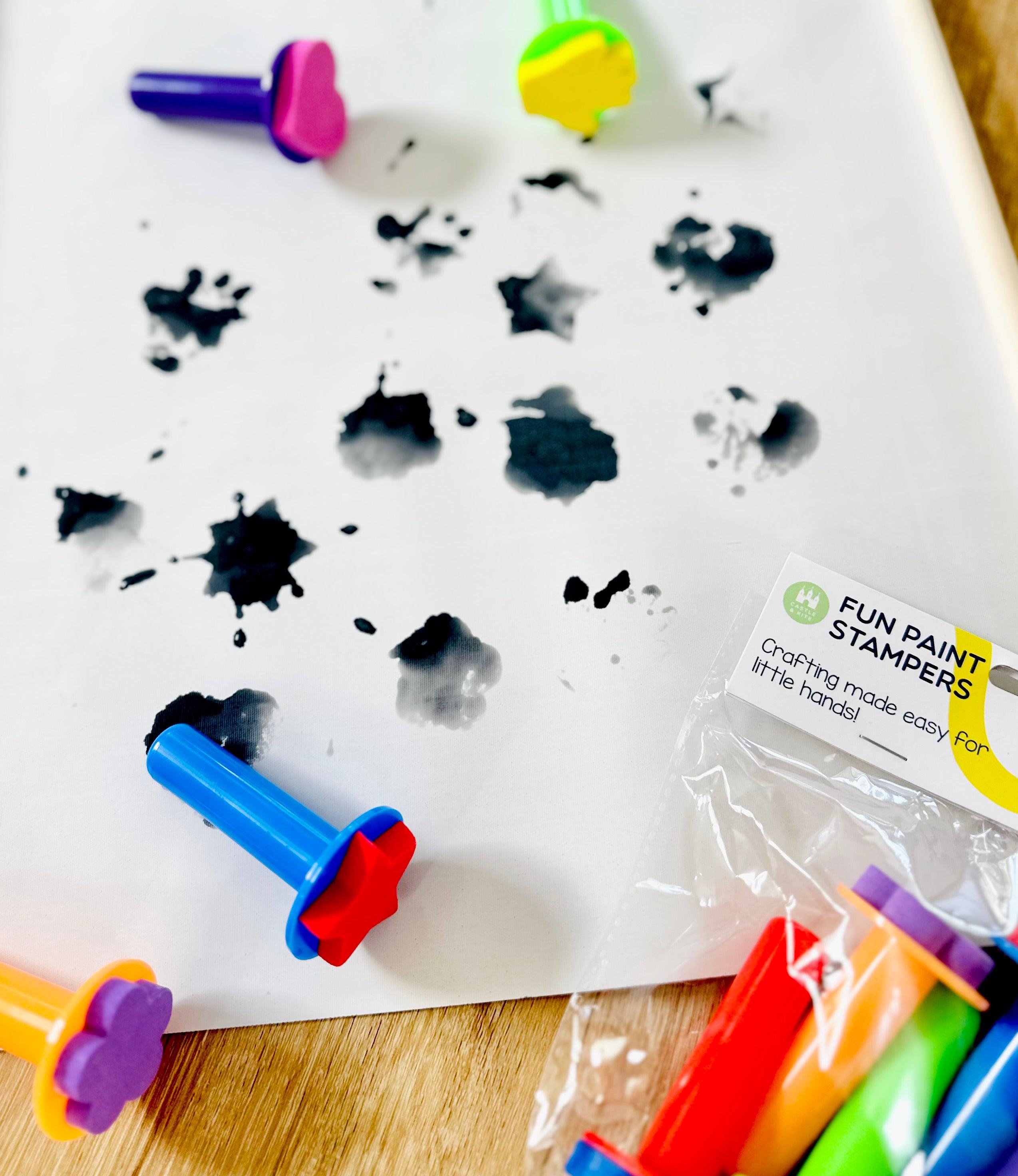 Castle & Kite Fun Paint Stampers