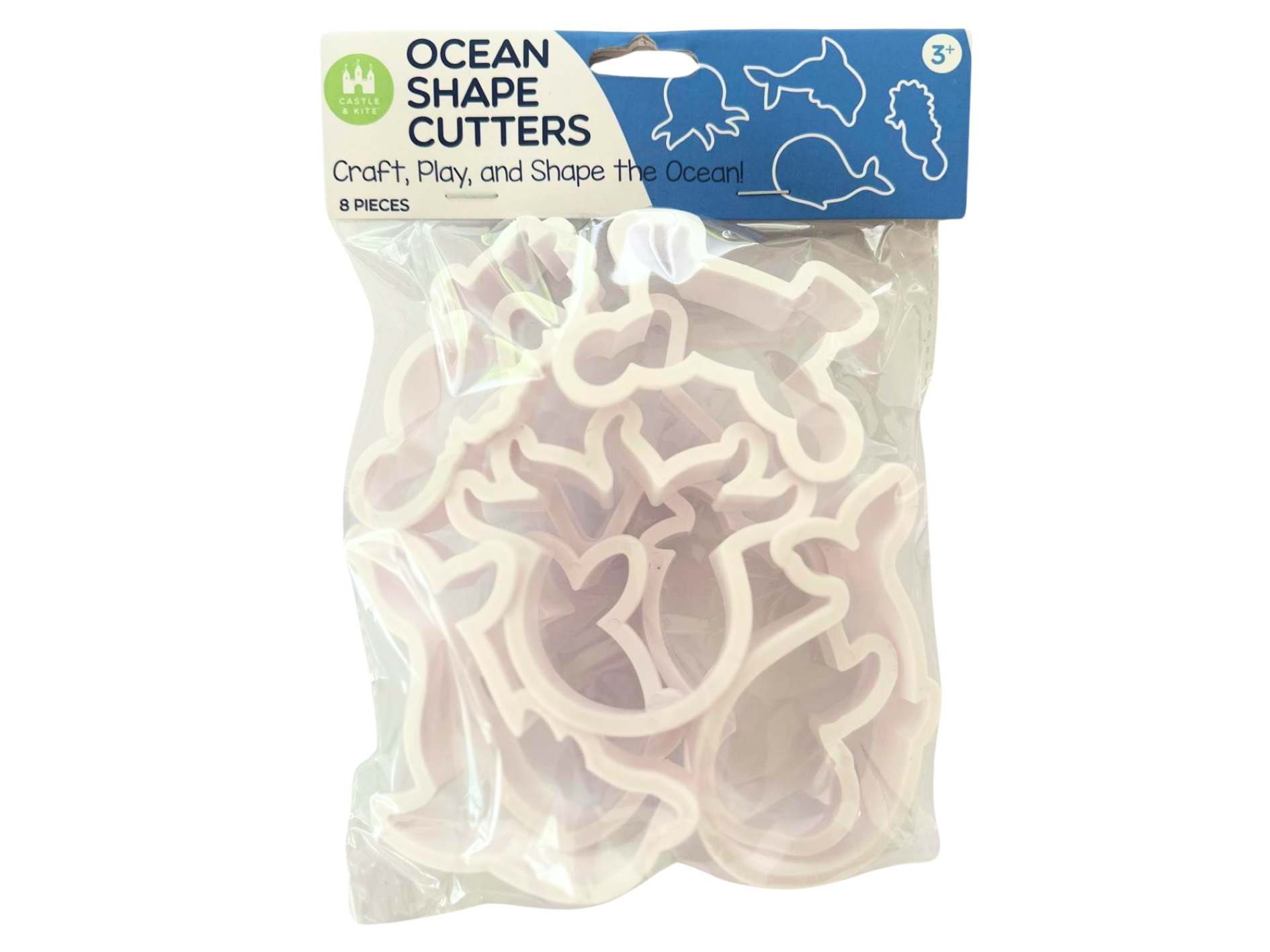 Castle &amp; Kite Ocean Shape Cutters Set of 8