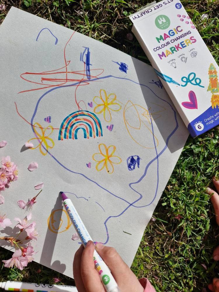 Castle & Kite Colour Changing Markers