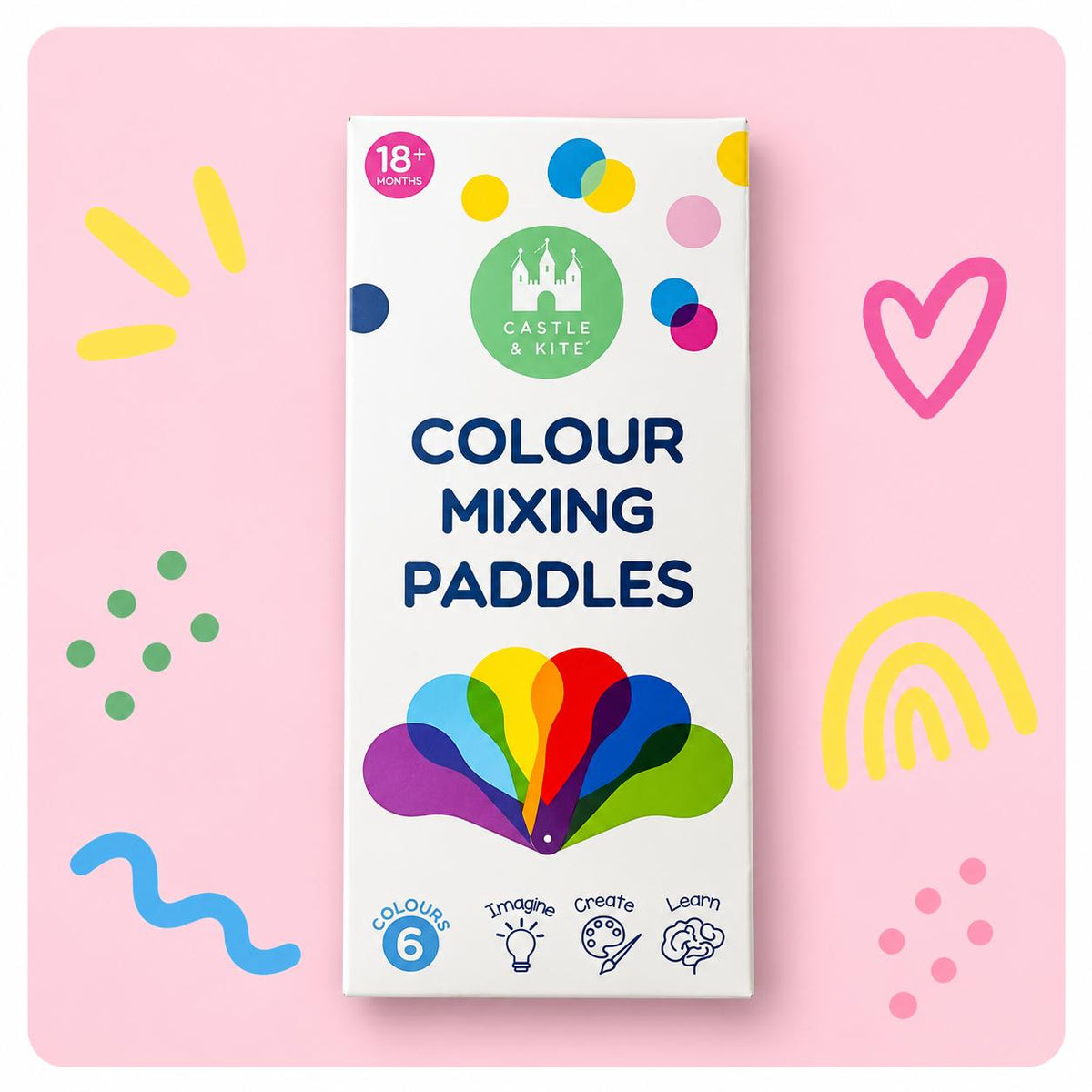 Colour Mixing Paddles