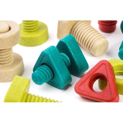 Miniland Aptitude Eco Activity Nuts and Bolts, 28 pcs