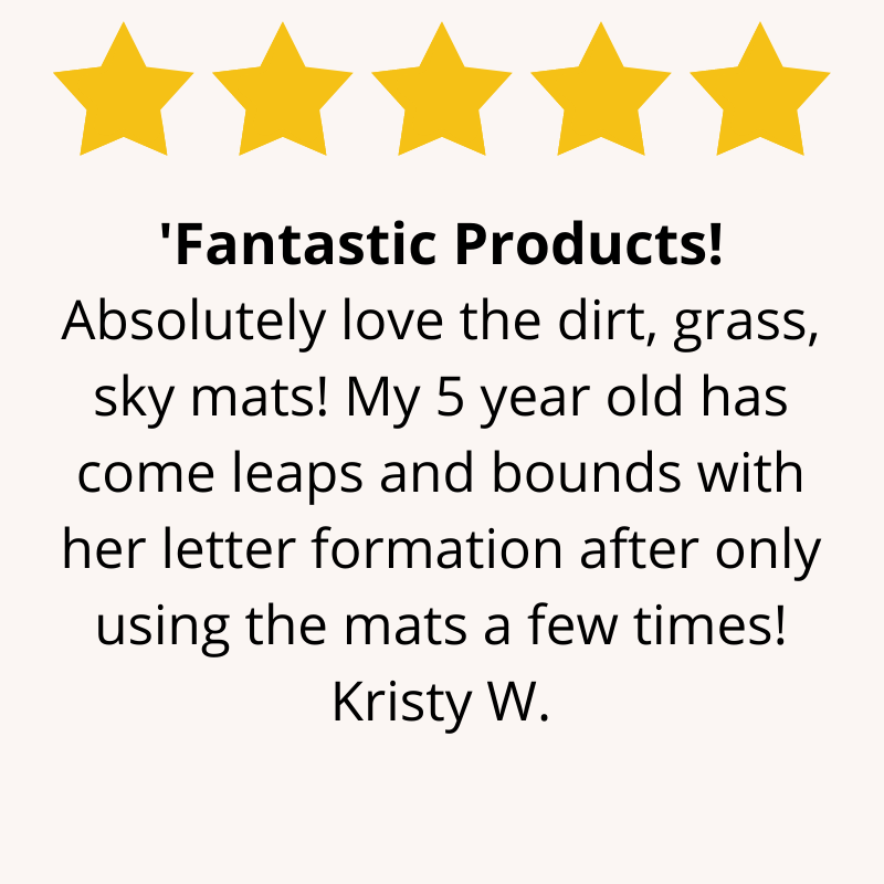 Practise Mats - Dirt, Grass, Sky