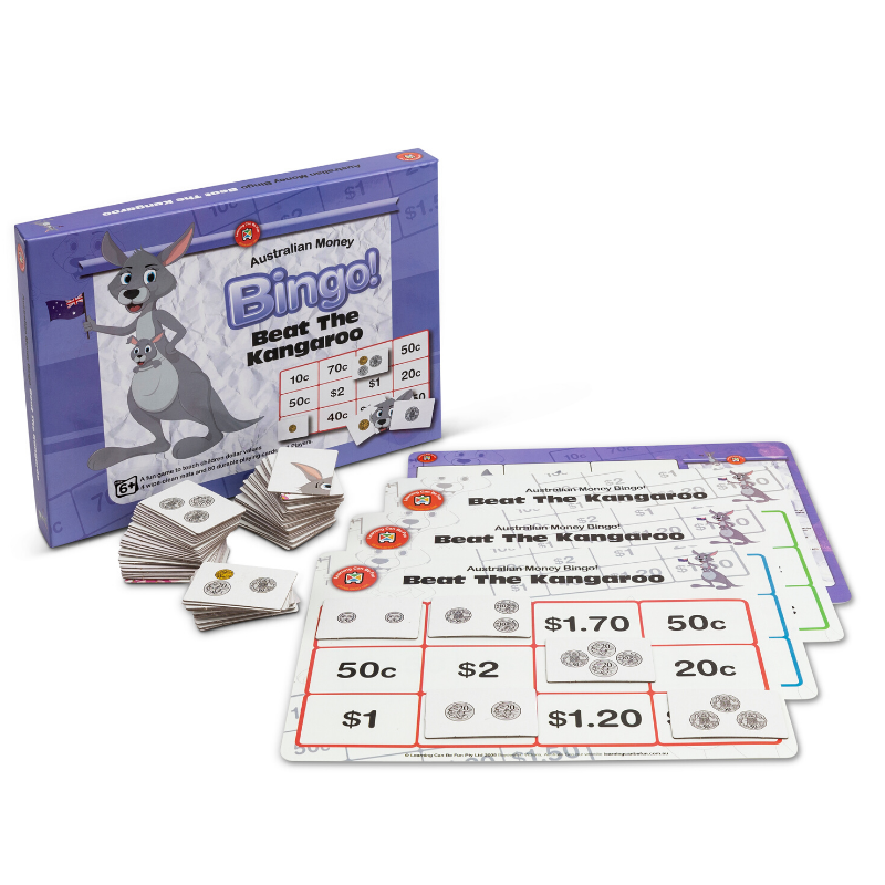 Beat The Kangaroo (Aussie $) Bingo