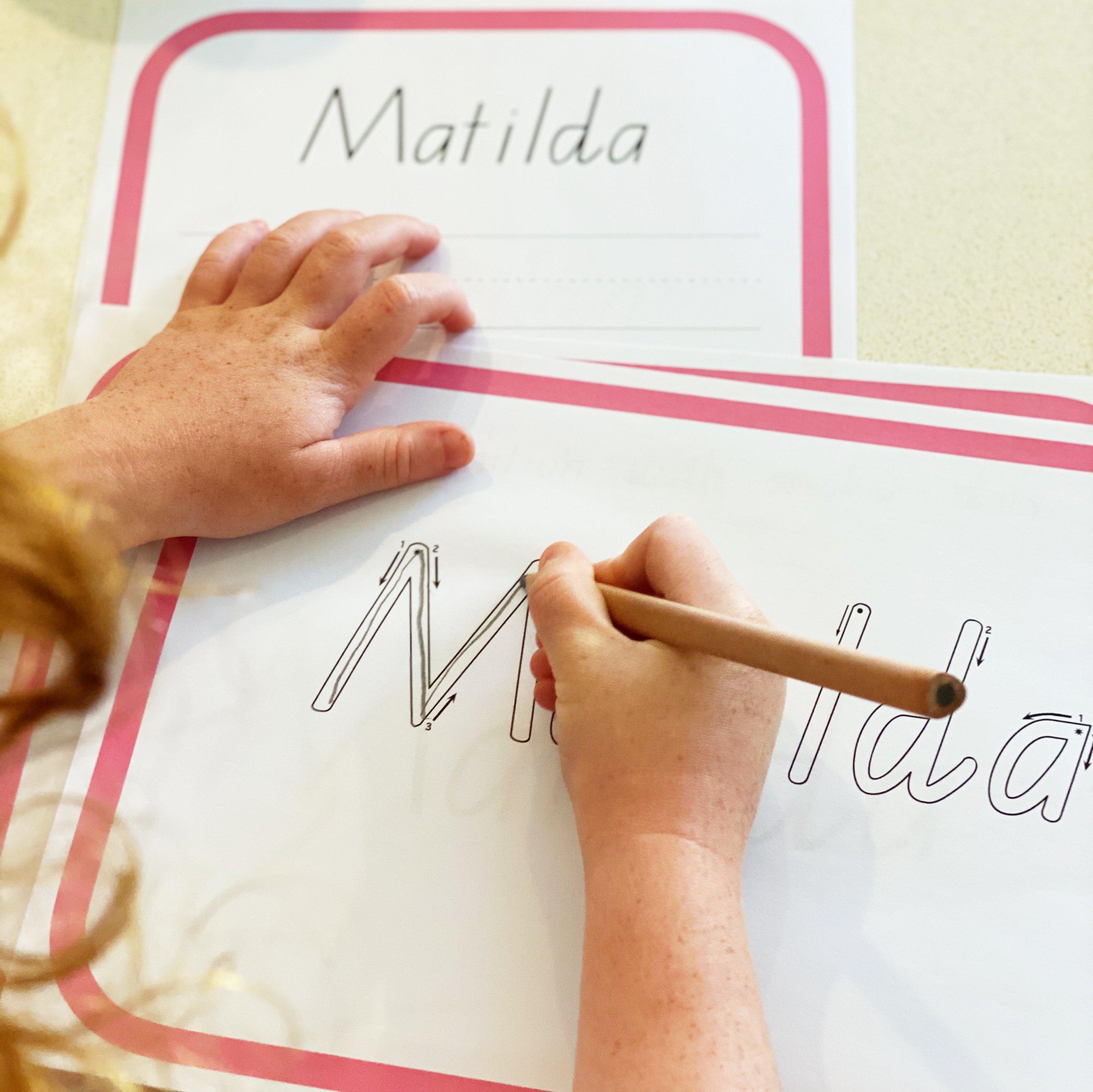 Personalised Name Writing Pack (Digital)