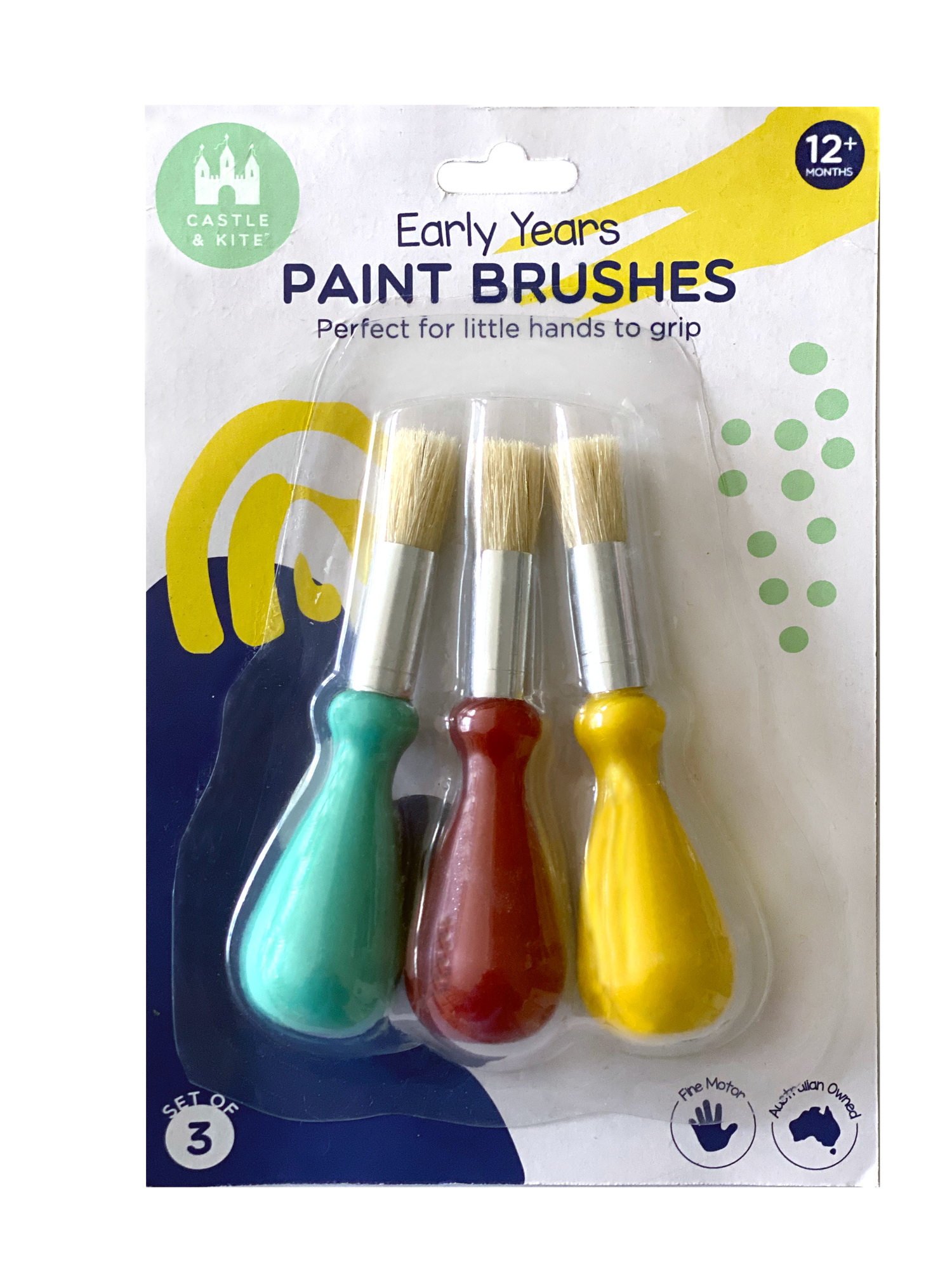 Castle & Kite Paint Brushes