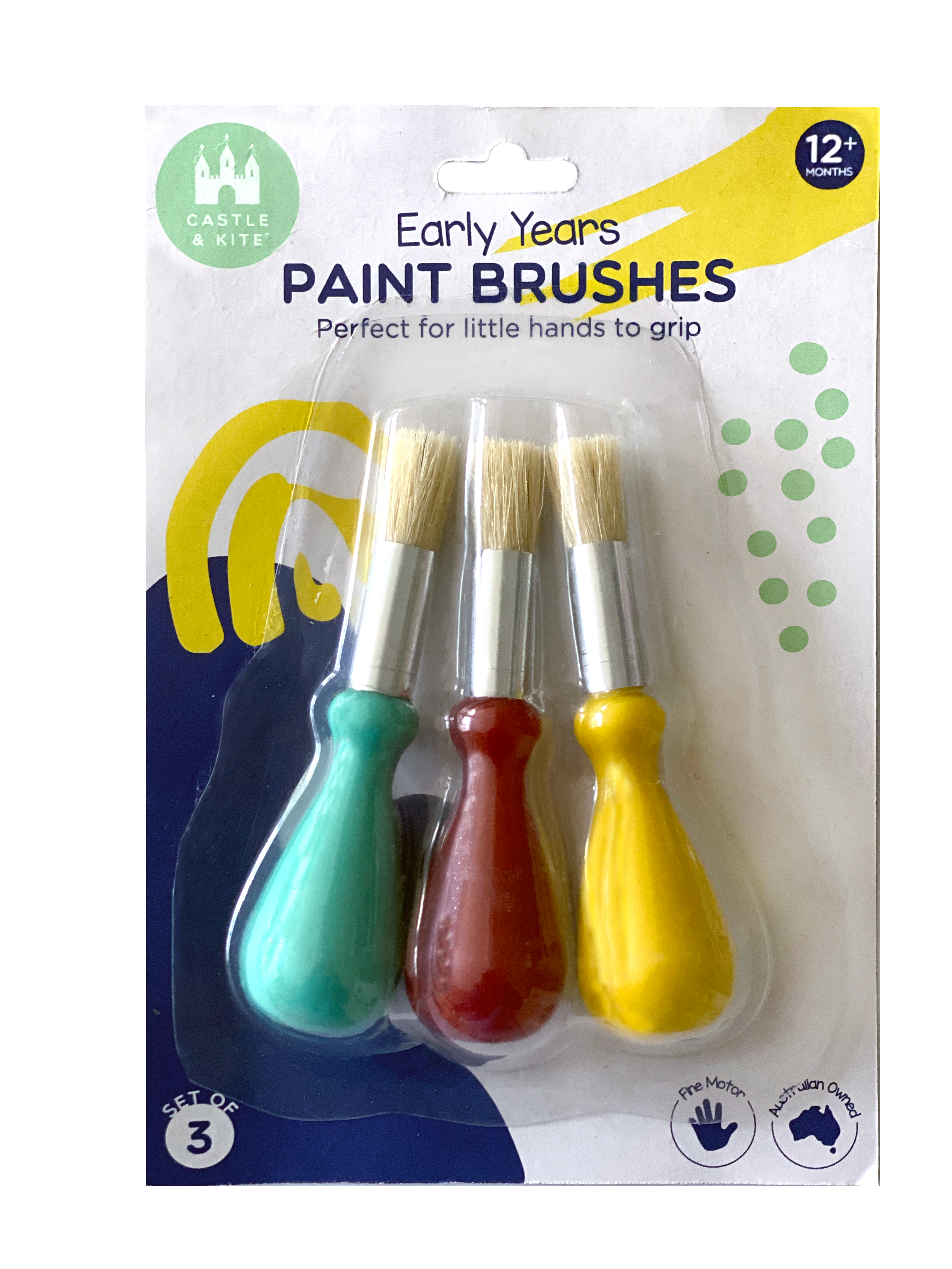 Castle & Kite Paint Brushes