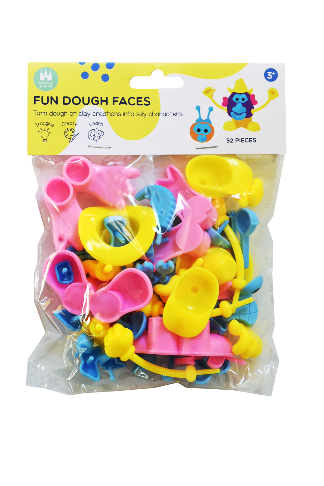 Castle & Kite Fun Dough Faces
