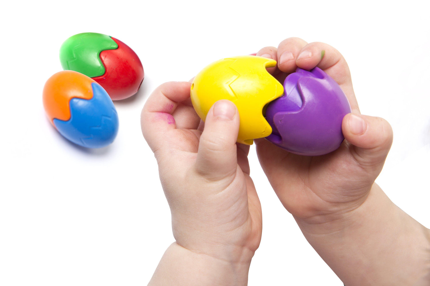 Easi-Grip Egg Crayons