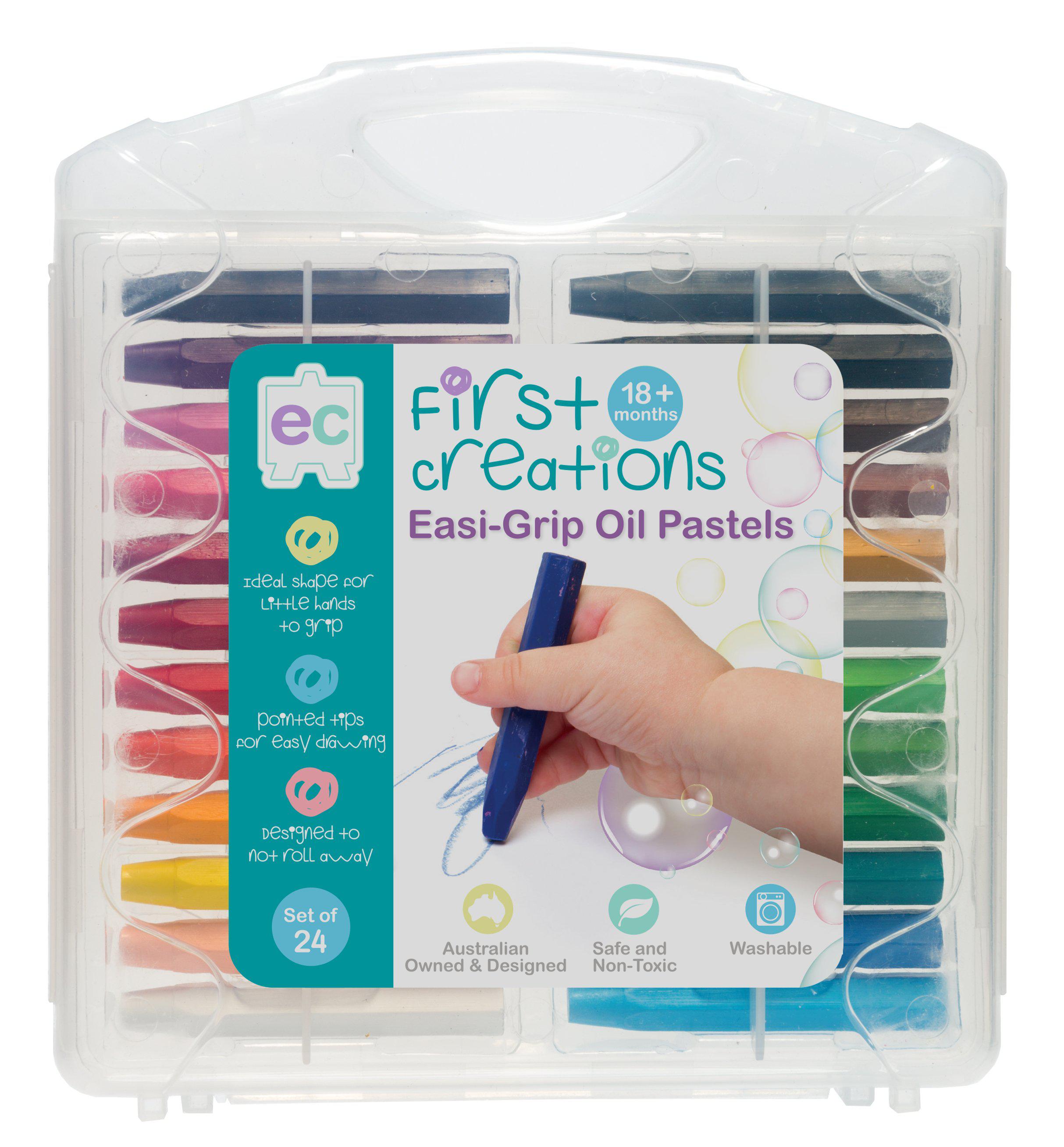 First Creations Easi-Grip Oil Pastels
