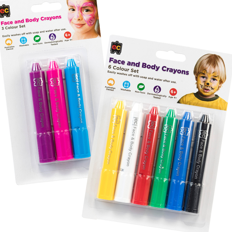 Face and Body Crayons