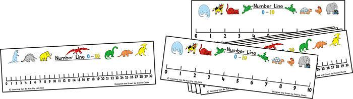 Number Line 0-10 & 0-30