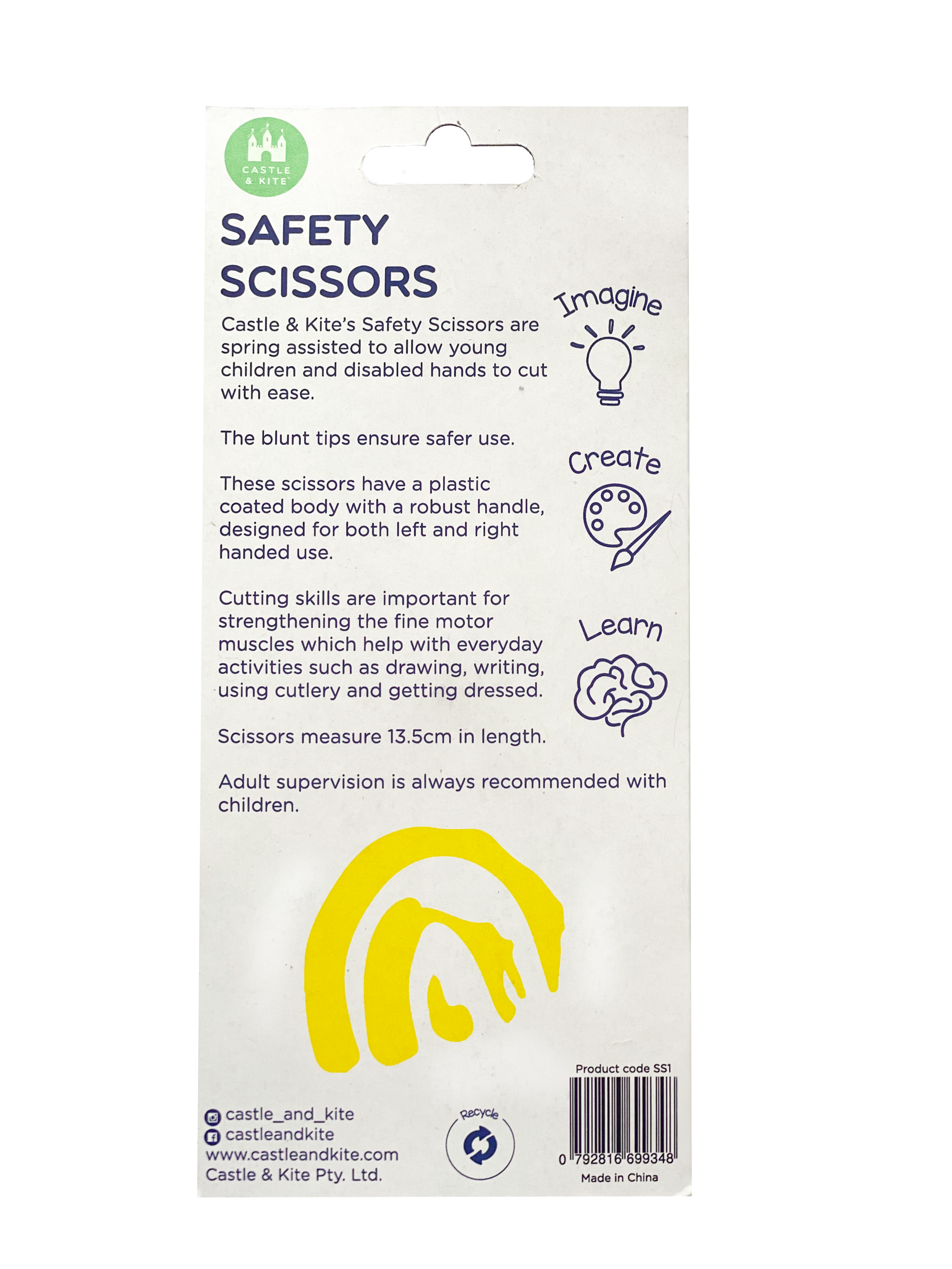 Castle & Kite Safety Scissors