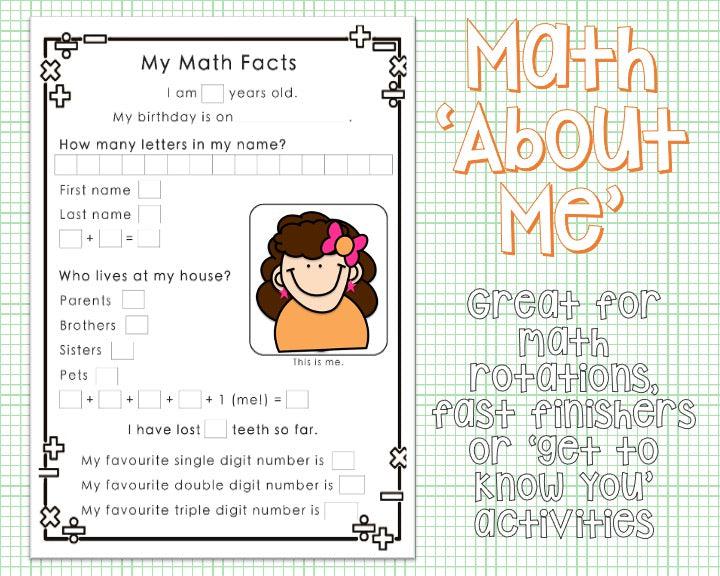Math About Me