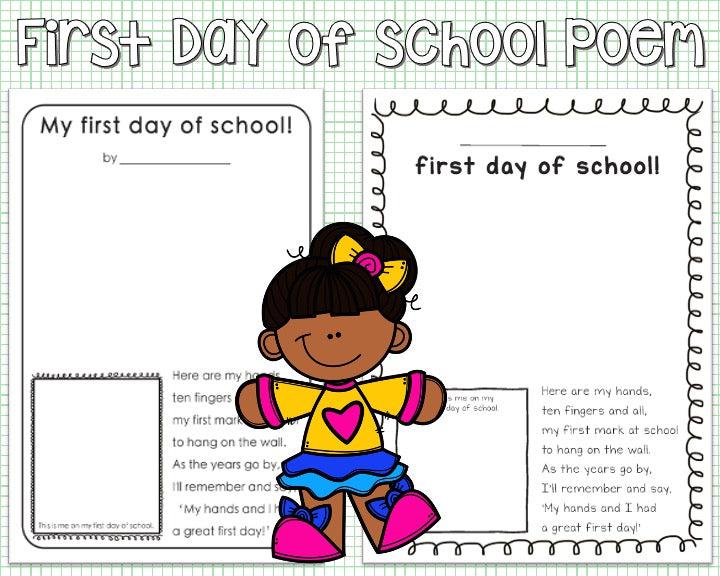 First Day Poem