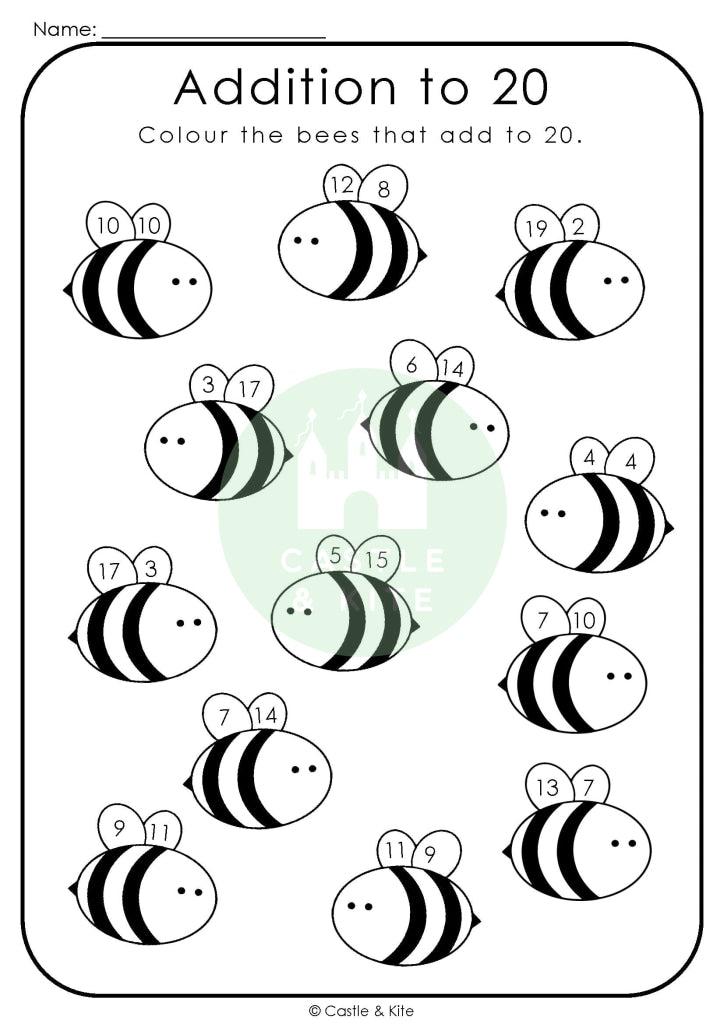 Addition To 20 Teaching Resource