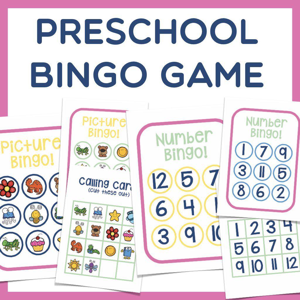 Preschool BINGO Game