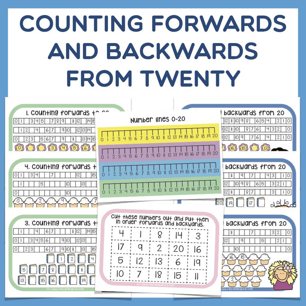 Count Forwards & Backwards from 20