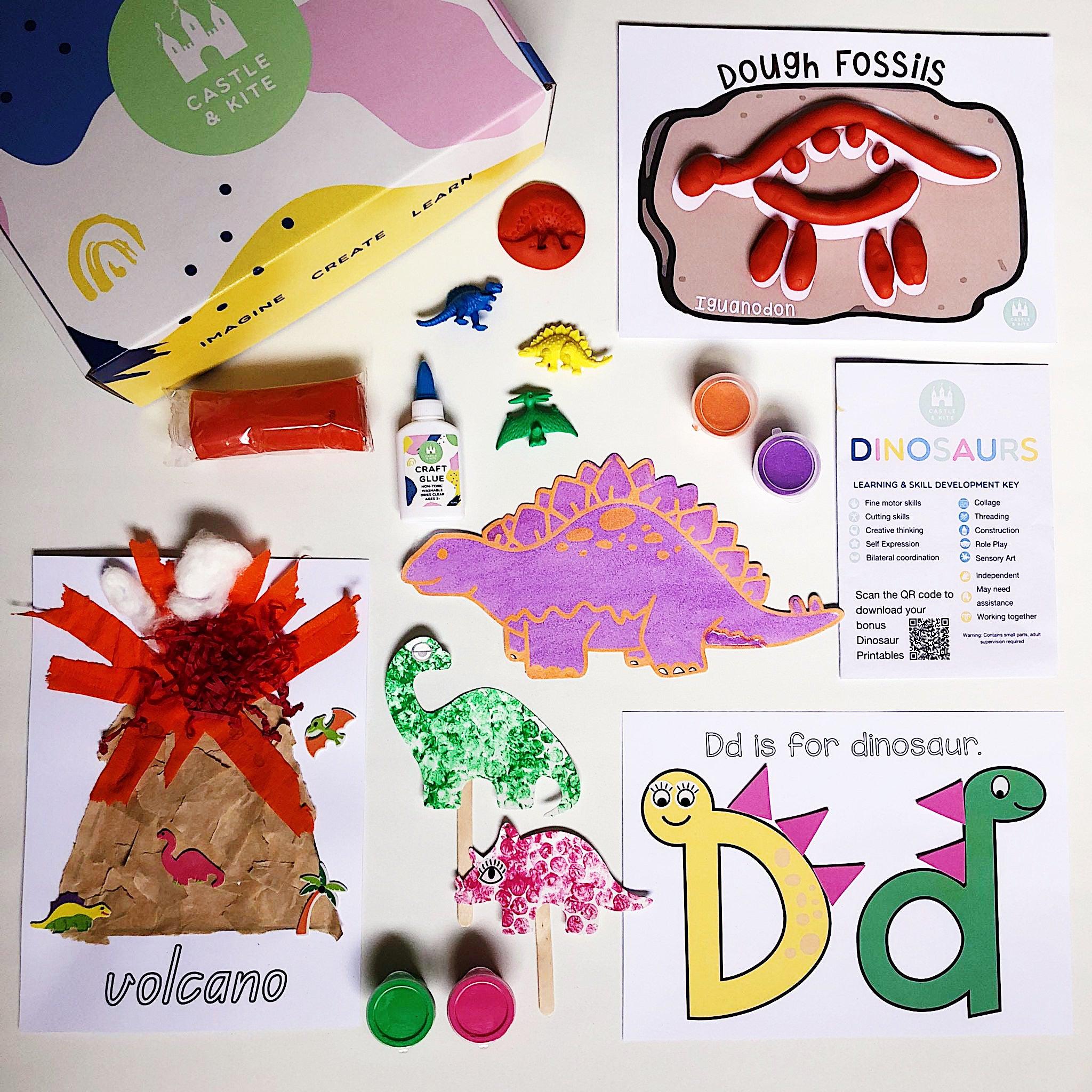 Dinosaur Craft Box