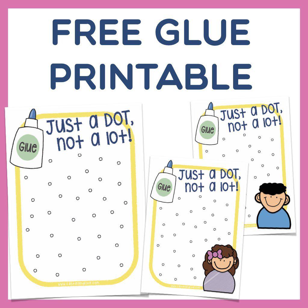 Glue Printable