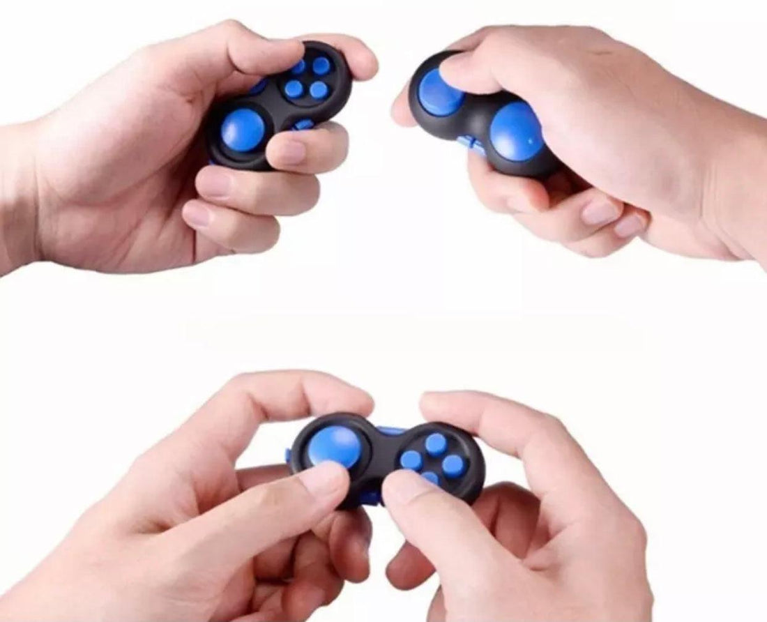 Game control fidget keyring