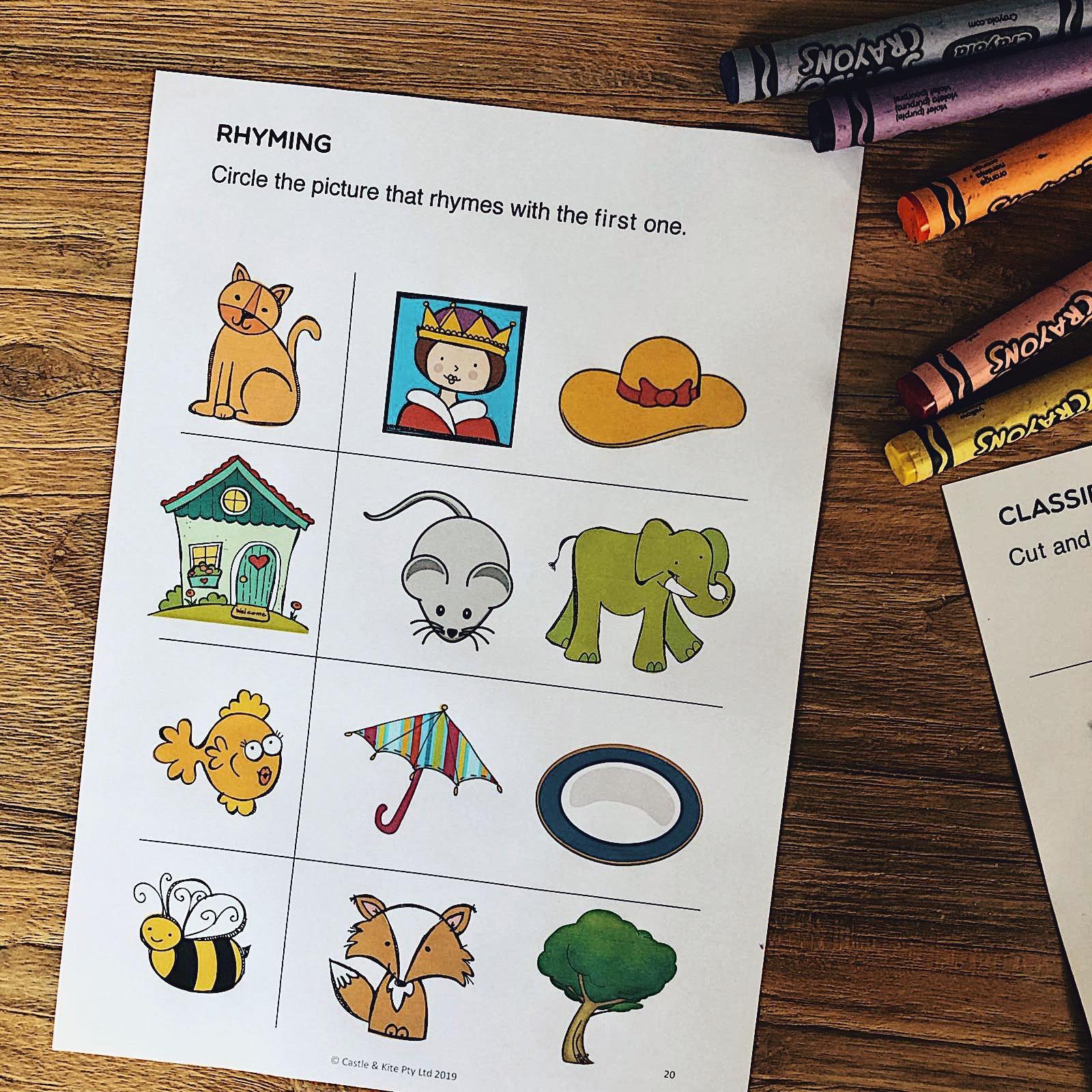 Preschool Basics Printables