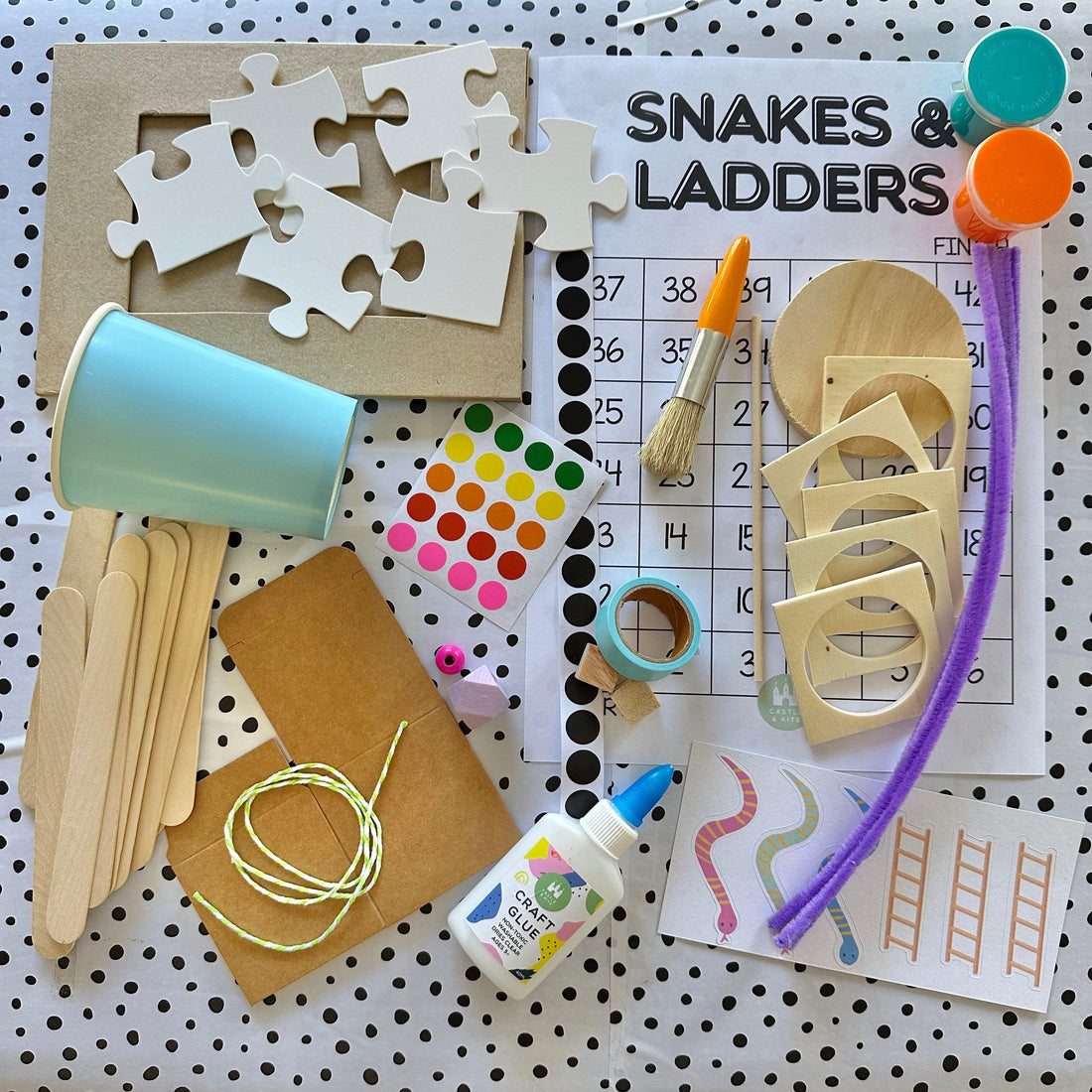 Puzzles & Games Craft Box