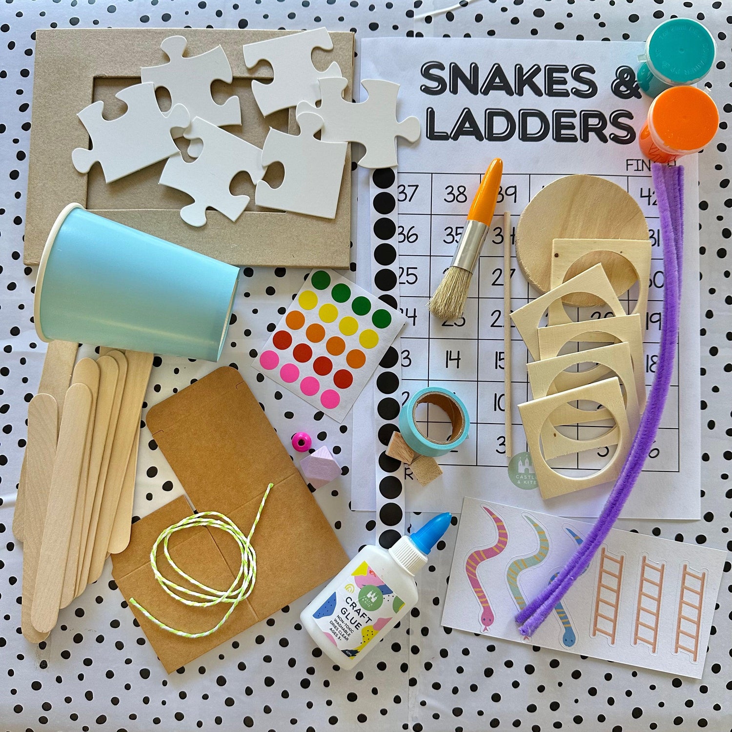 Puzzles & Games Craft Box