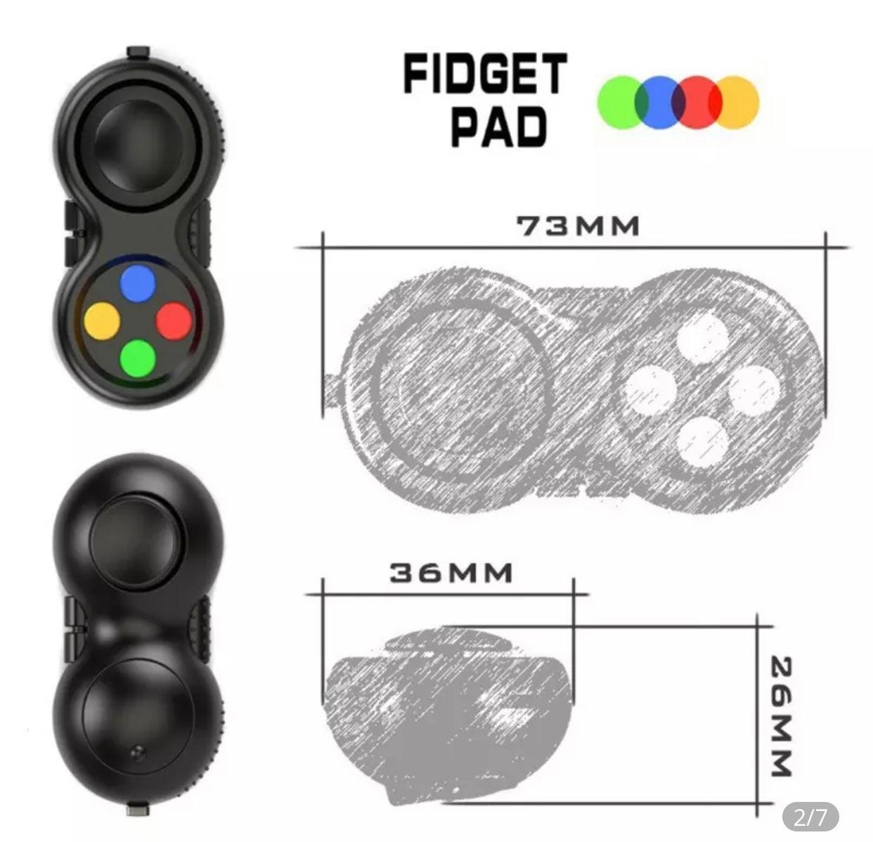 Game control fidget keyring