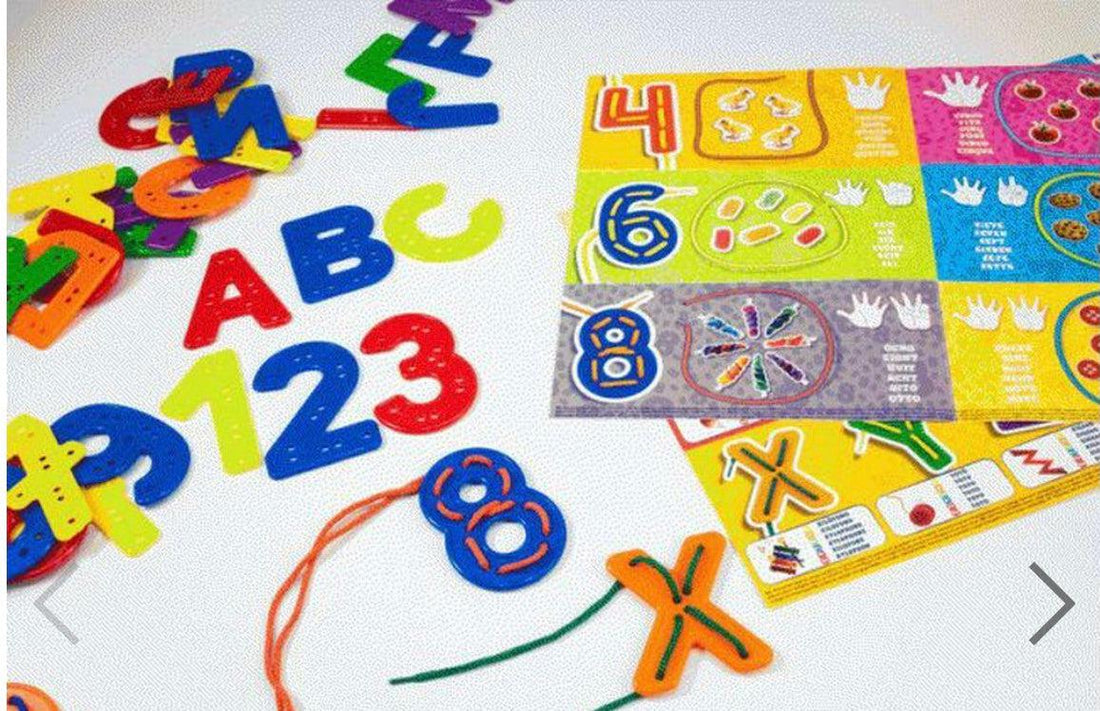 Miniland Lacing Set 123 • ABC