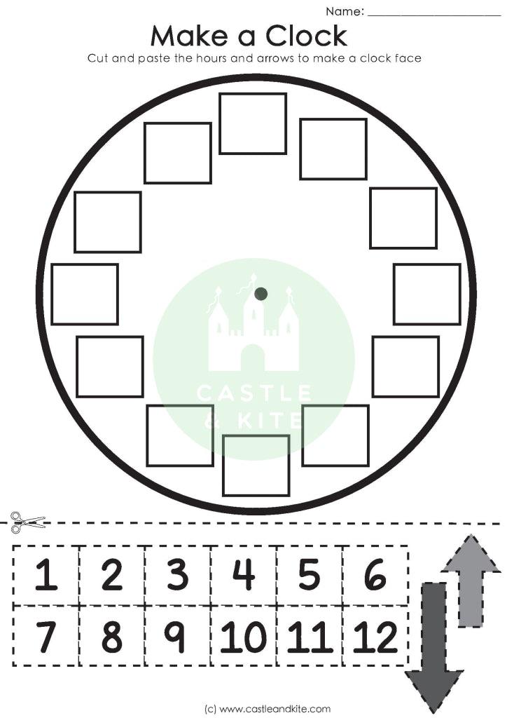 Make A Clock Teaching Resource