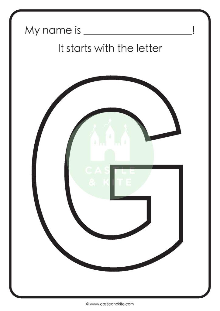 My Name Starts With... Teaching Resource