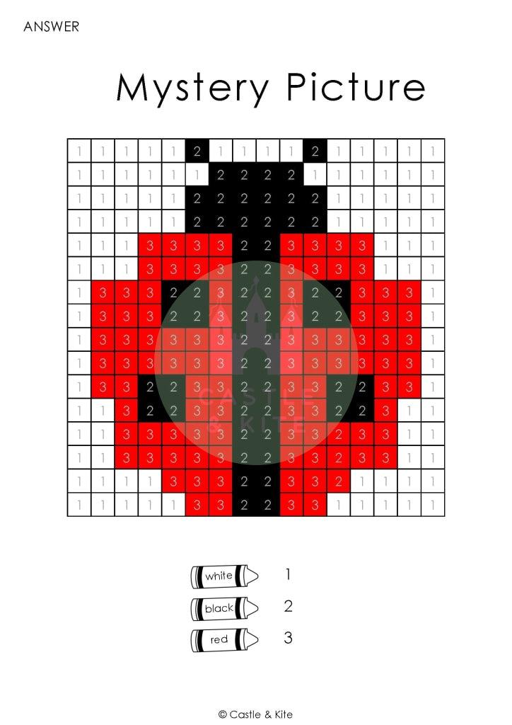 Mystery Pixel Pictures Teaching Resource