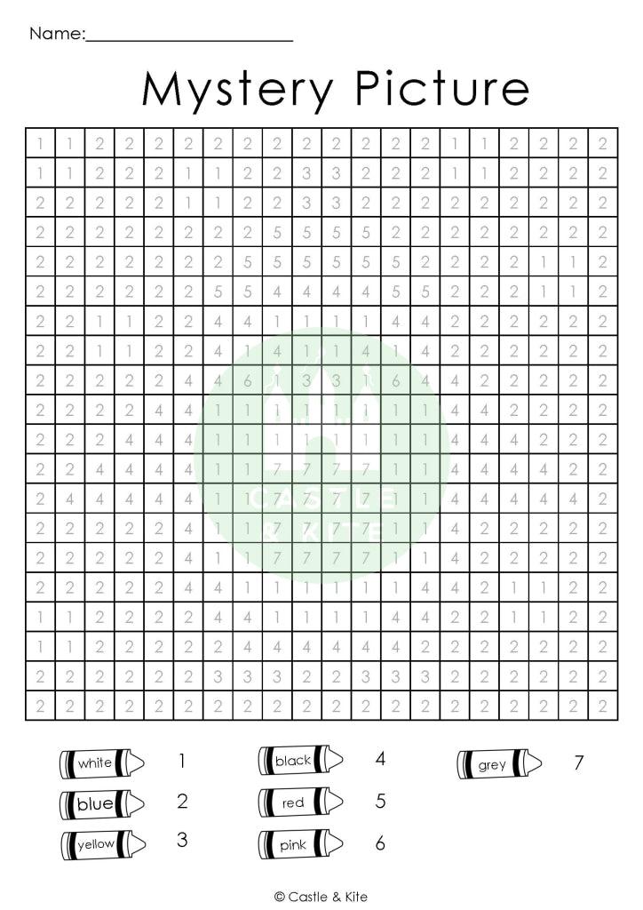 Mystery Pixel Pictures Teaching Resource