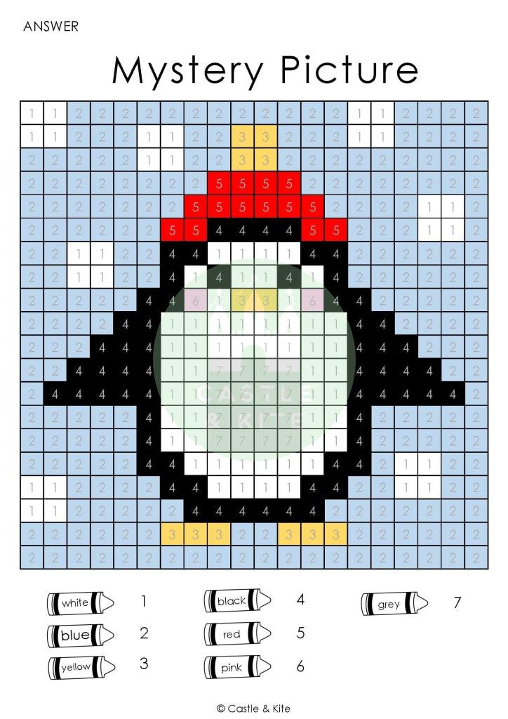 Mystery Pixel Pictures Teaching Resource