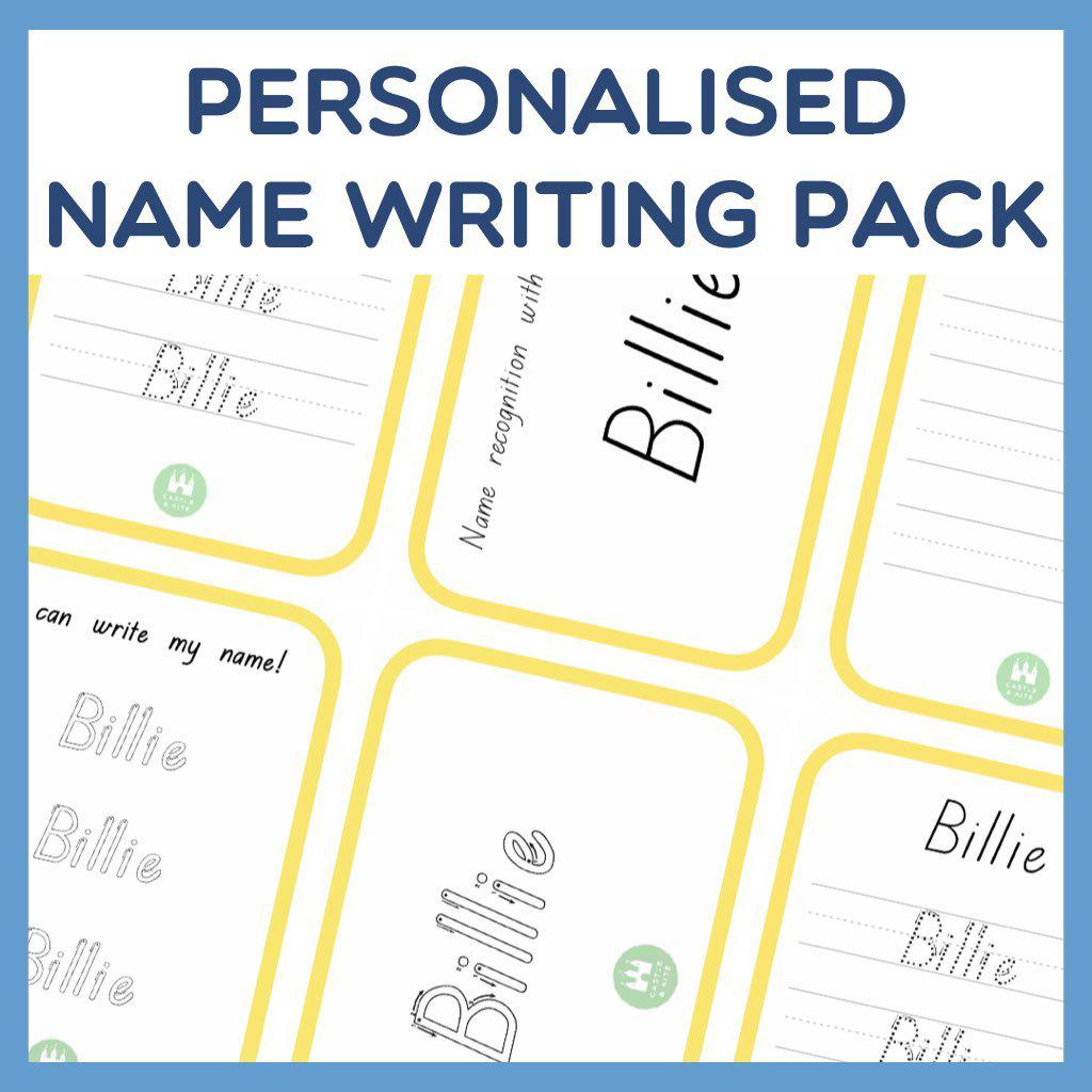 Personalised Name Writing Pack (Digital)