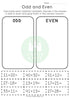Odd And Even Teaching Resource