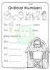 Ordinal Numbers Worksheet Teaching Resource