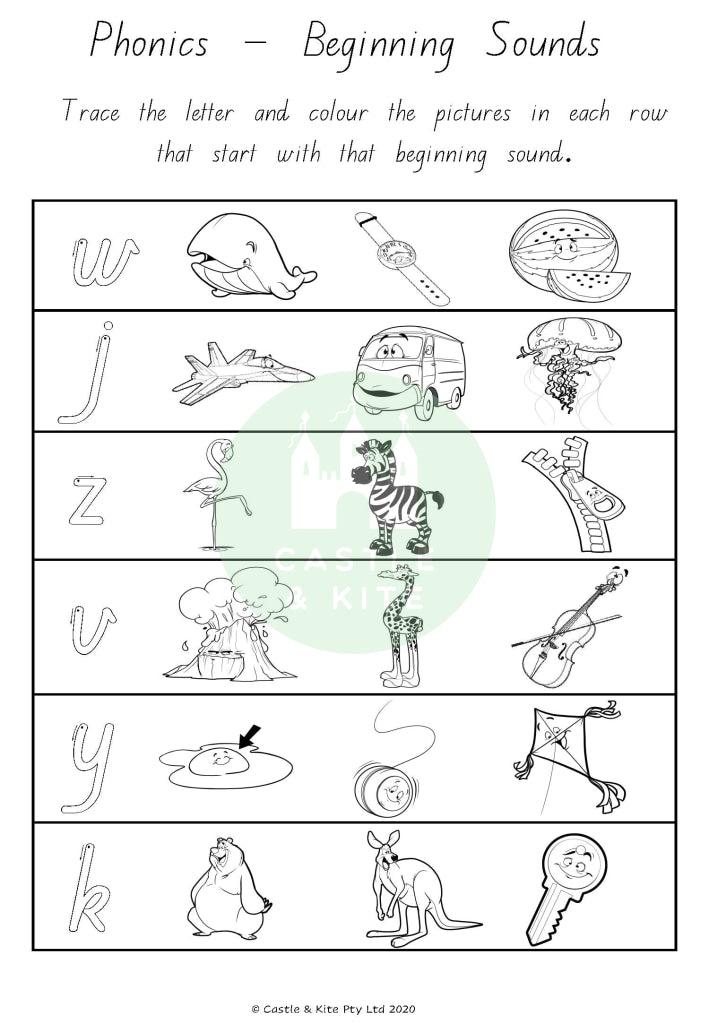 Phonics - Beginning Sounds