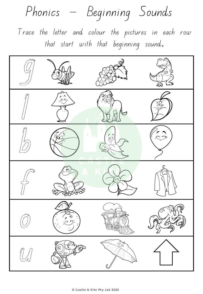 Phonics - Beginning Sounds