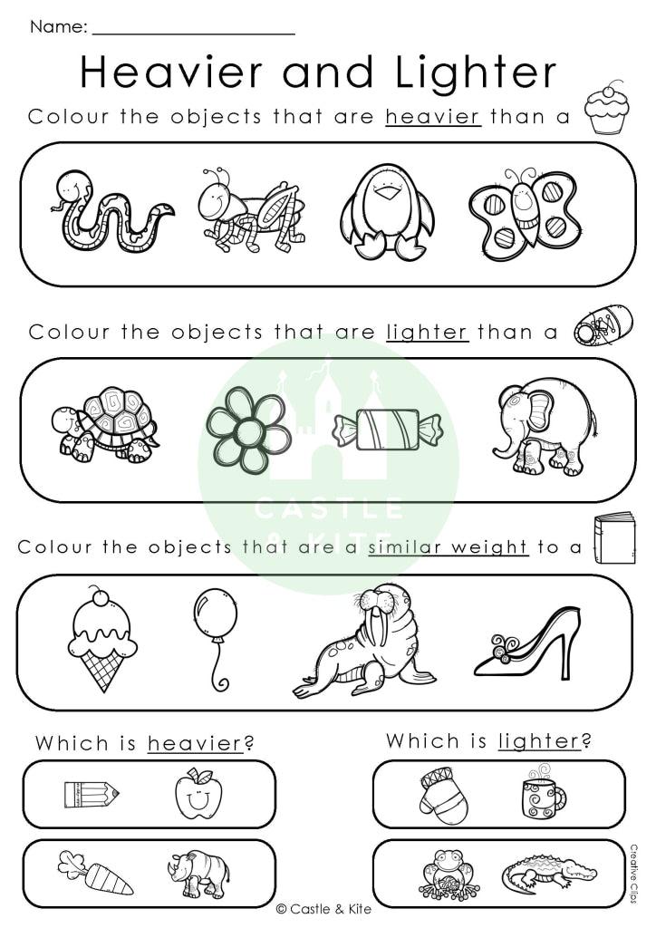 Weight And Measurement (7 Pages) Teaching Resource