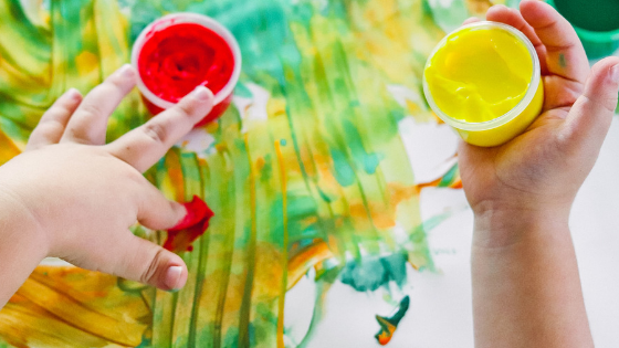 8 Benefits of Finger Painting (and how to do it without the mess!)