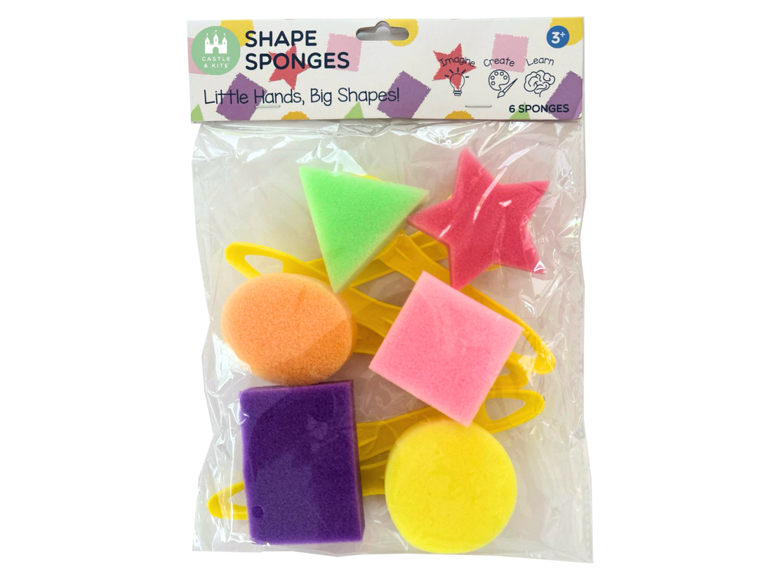Castle & Kite Shape Sponges