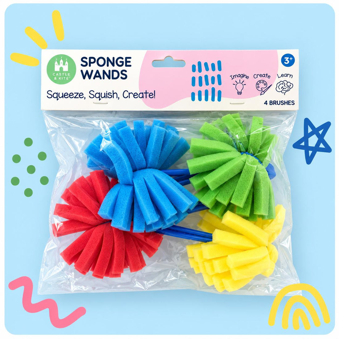 Castle &amp; Kite Sponge Wands