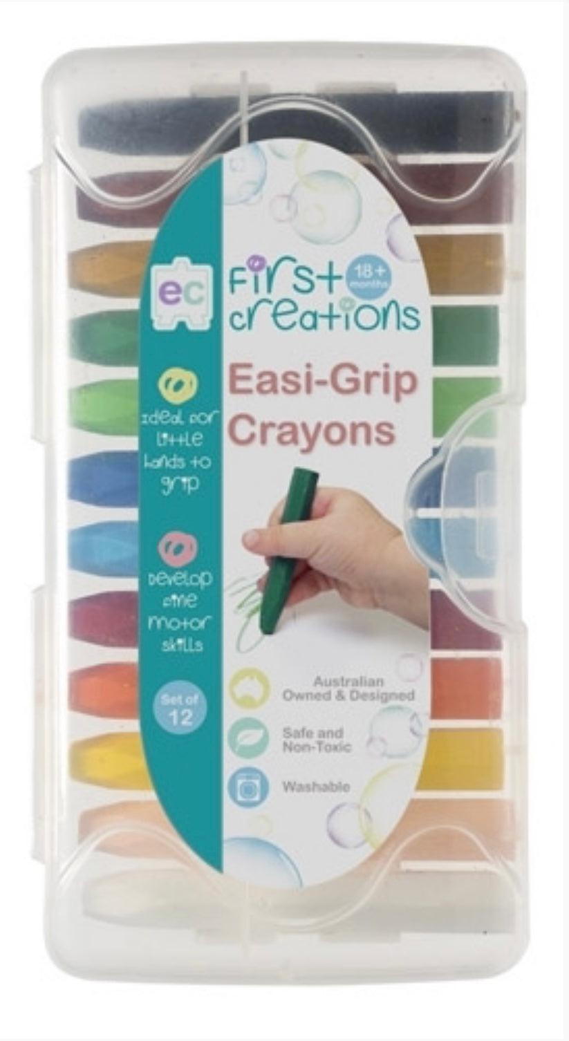 Easi grip Crayons