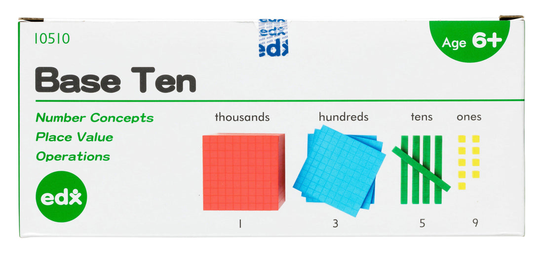 Plastic Base Ten 4 Colour