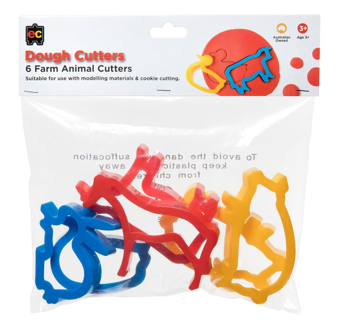 Farm Dough Cutters Set of 6