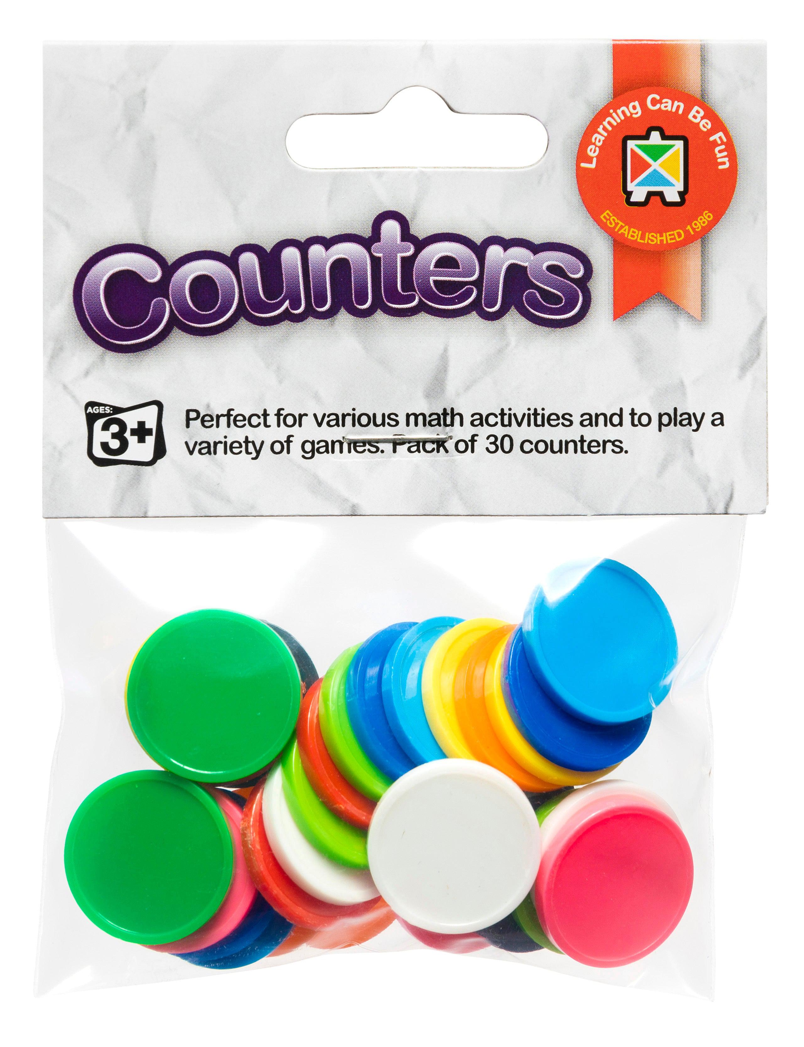 Counters Assorted Pack of 30