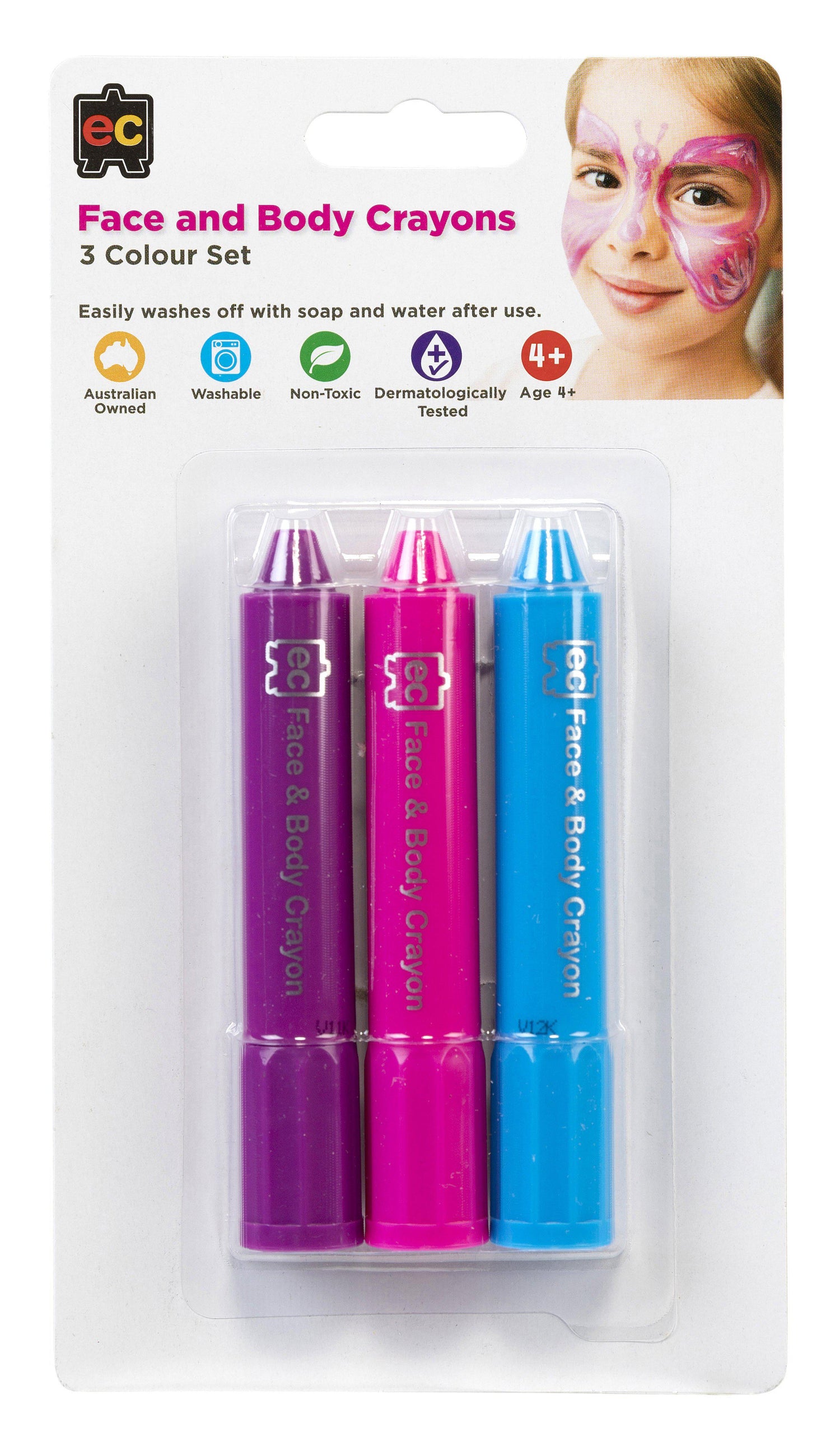 Face and Body Crayons