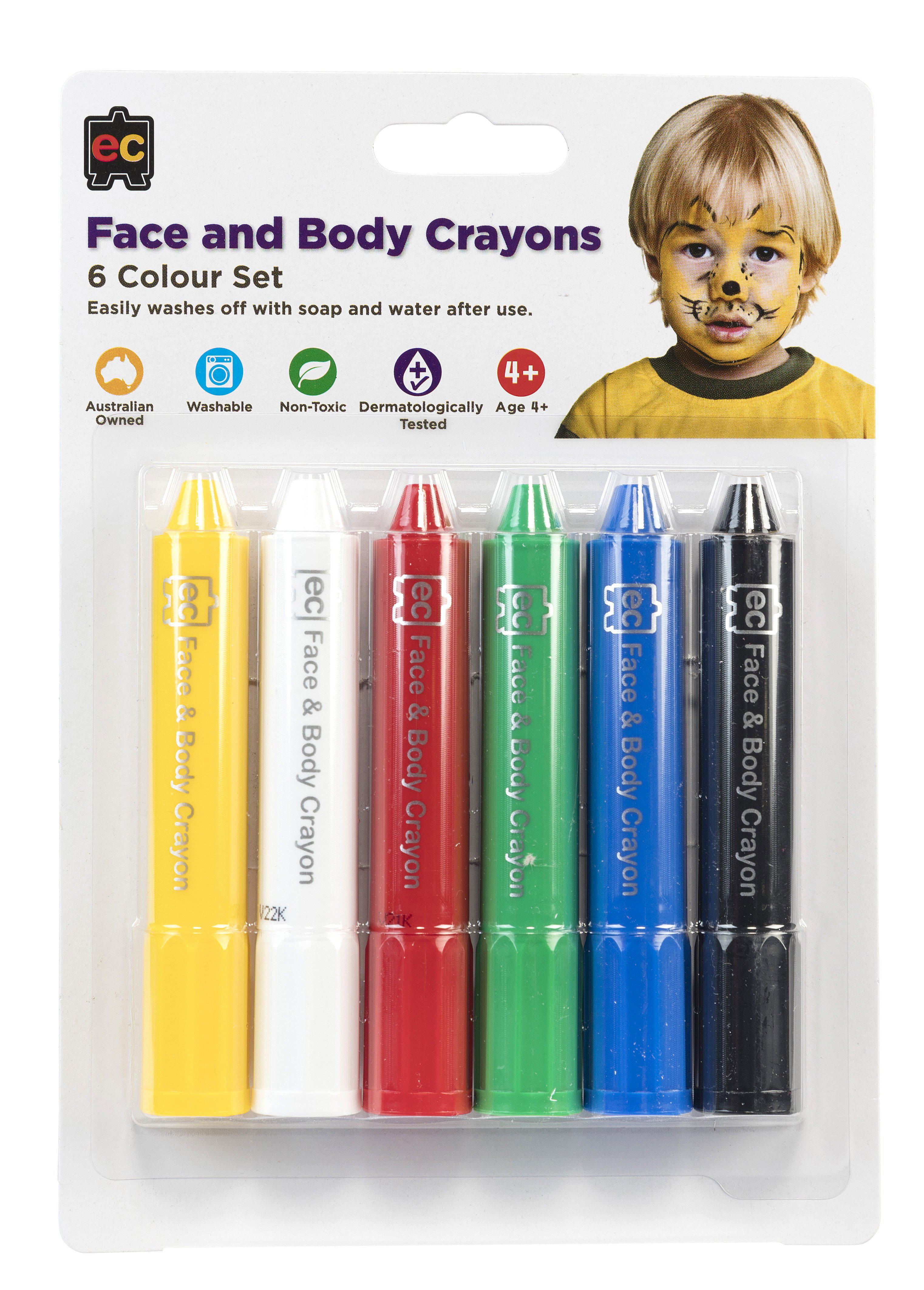 Face and Body Crayons