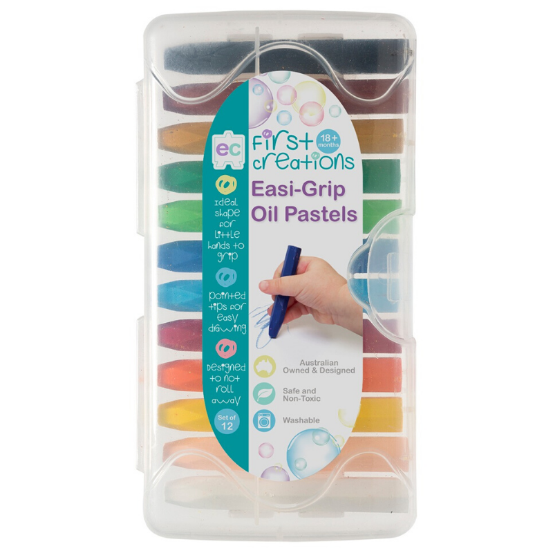 First Creations Easi-Grip Oil Pastels